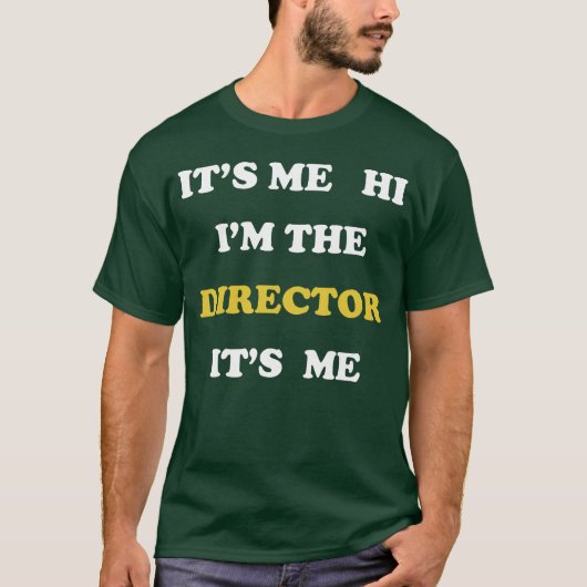 コメディ映画監督 映画製作者 映画好き ギフ Tシャツ (正面)