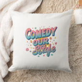 コメディ私たちのスタイル クッション (ブランケット)