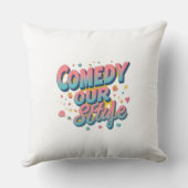 コメディ私たちのスタイル クッション (裏面)