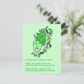 コメディ＆トラジディー  ご招待 ディナー 劇 映画 招待状 (スタンド正面)