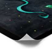 コメディ/悲劇ジェスター絵画マスク ポスター (角)