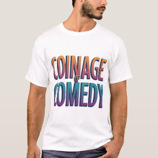 コメディTシャツのコイン Tシャツ