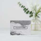 コメントカードの市街壁 名刺 (スタンド正面)