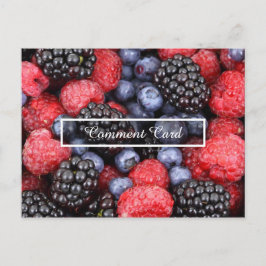 コメントカードフルーツ ポストカード
