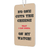 コメント付きカーエアフレッシュおもしろいナー カーエアーフレッシュナー (左)