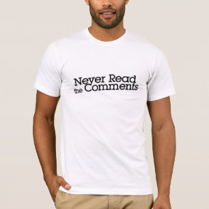 コメント読なし Tシャツ