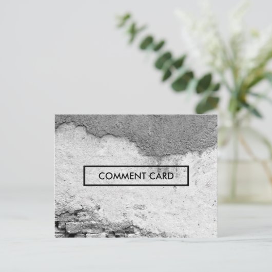 コメント カード 市壁 (スタンド正面)