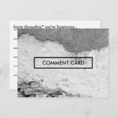 コメント カード 市壁 (正面/裏面)