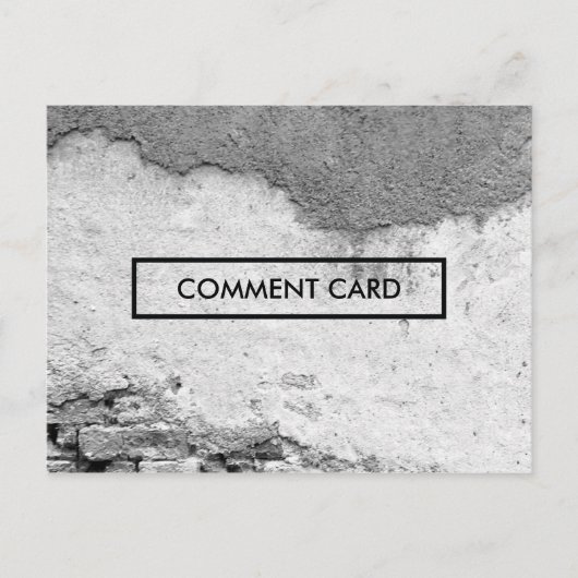 コメント カード 市壁 (正面)