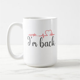 コメント…戻った！ハート攻撃遺族引用文 コーヒーマグカップ