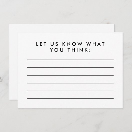 コメン空白のトカード エンクロージャーカード (正面/裏面)