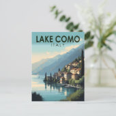 コモイタリアトラベルアートヴィンテージ ポストカード (スタンド正面)