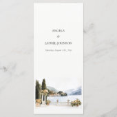 コモイタリアンイタリア結婚湖 メニュー (裏面)