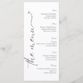 コモイタリアンイタリア結婚湖 メニュー (正面)