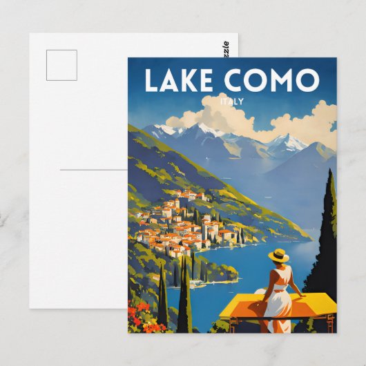 コモイタリア湖 ポストカード (正面/裏面)