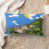 コモイタリア湖 ランバークッション (ブランケット)