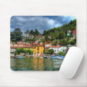 コモカラフル湖の町 マウスパッド (マウス)