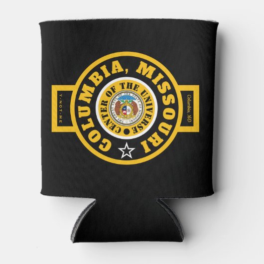 コモクコロンビア、MO (COU) BL 缶クーラー (正面)