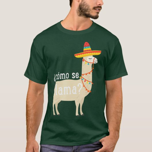 コモセラマTシャツラマおもしろいラバーギフト Tシャツ (正面)