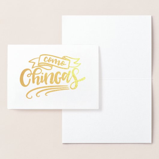 コモチンガス 箔カード (ディスプレー)