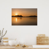 コモドアイランドアットサンセット ポスター (キッチン)