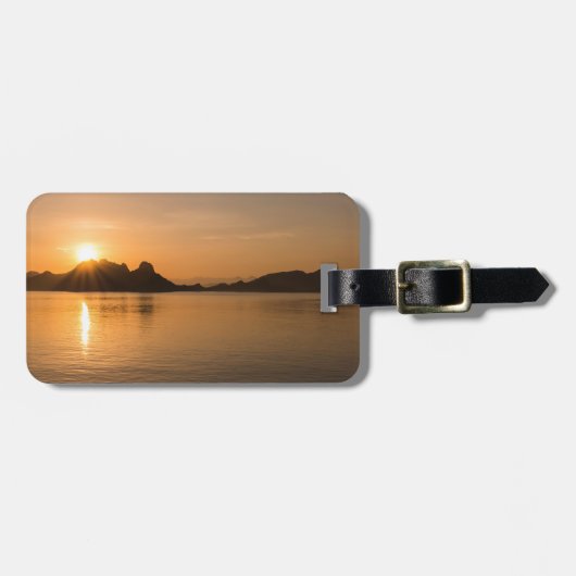 コモドアイランドアットサンセット ラゲッジタグ (正面横)