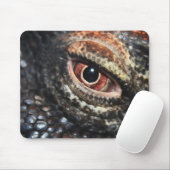 コモドオオトカゲの目のmousepad マウスパッド (マウス)