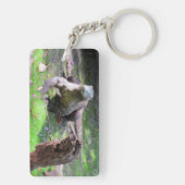 コモドオオトカゲ(0606) Keychain キーホルダー (裏面)