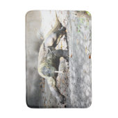 コモドオオトカゲ(0751)のバス・マット バスマット (正面縦)