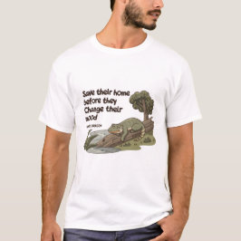 コモドドラゴンの寝顔グラフィックTシャツ ユーモア溢れるスローガン Tシャツ