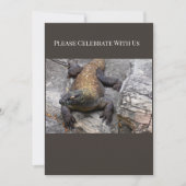 コモドドラゴンイベント招待状 招待状 (正面)