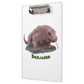 コモドドラゴンイラストレーション クリップボード (左)