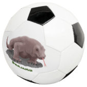 コモドドラゴンイラストレーション サッカーボール (3/4)