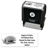 コモドドラゴンイラストレーション セルフインキングスタンプ (インサイチュ)