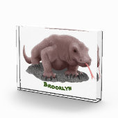 コモドドラゴンイラストレーション フォトブロック (右)