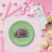 コモドドラゴンイラストレーション ペーパープレート (パーティー)