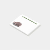 コモドドラゴンイラストレーション ポストイット (アングル)