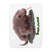 コモドドラゴンイラストレーション マグネット (縦)