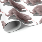 コモドドラゴンイラストレーション ラッピングペーパー (ロールコーナー)