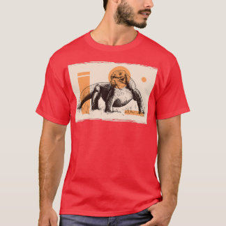 コモドドラゴンコモド爬虫類ヴィンテージ1 Tシャツ