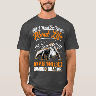 コモドドラゴンモニターリザード1 Tシャツ