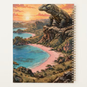 コモドドラゴン 島の王 プランナー手帳 (裏面)