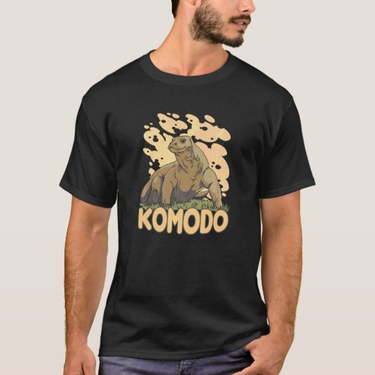 コモドドラゴン Tシャツ (正面)