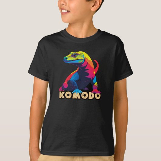 コモドドラゴン Tシャツ (正面)