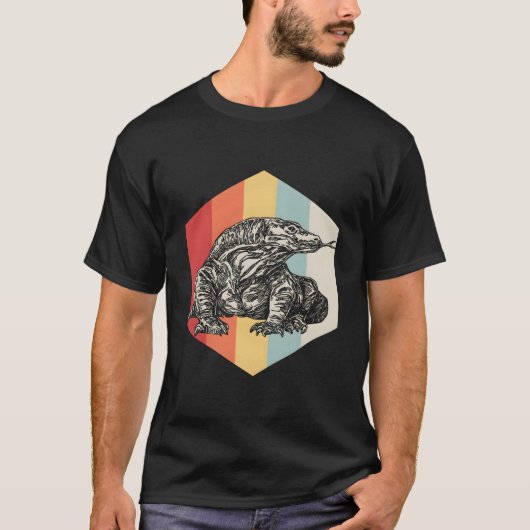 コモドドラゴン Tシャツ (正面)