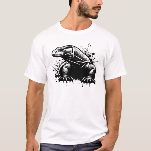 コモドドラゴン Tシャツ (正面)