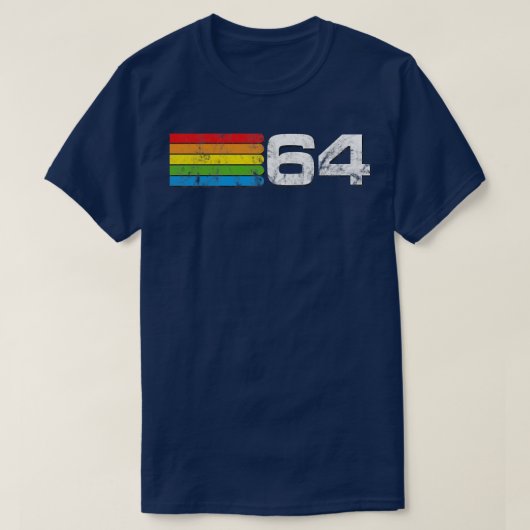 コモドール動揺して64 Tシャツ (デザイン正面)
