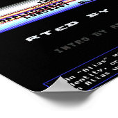 コモドール64イントロ画面14インチx 18インチILS & Abyss ポスター (角)