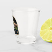 コモド国立公園インドネシアヴィンテージ ショットグラス (右)