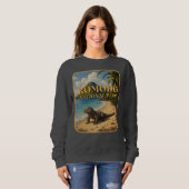 コモド国立公園インドネシア スウェットシャツ (正面フル)